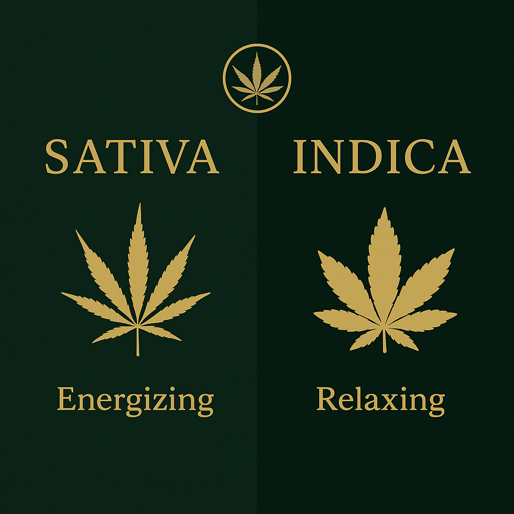 Sativa vs Indica THC oil and edibles