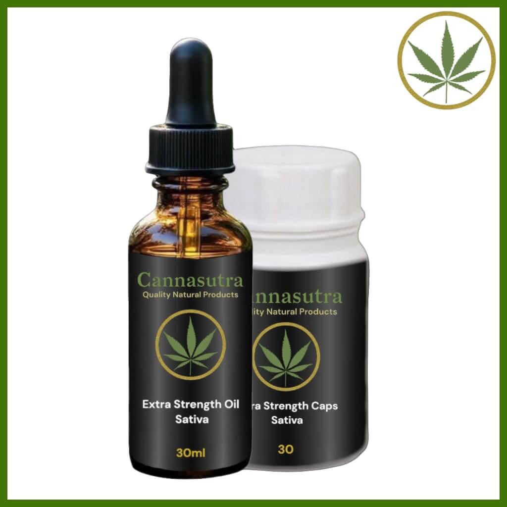 Full Spectrum Oil & Capsules Sativa - (Extra Strength) - Combo 6