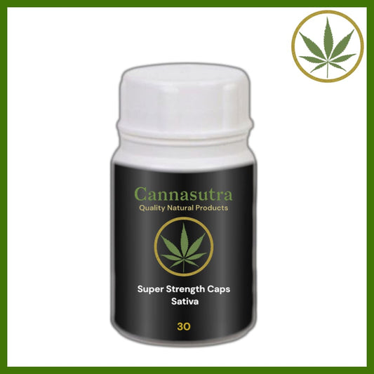 Super Strength Sativa THC Capsules Cannasutra South Africa