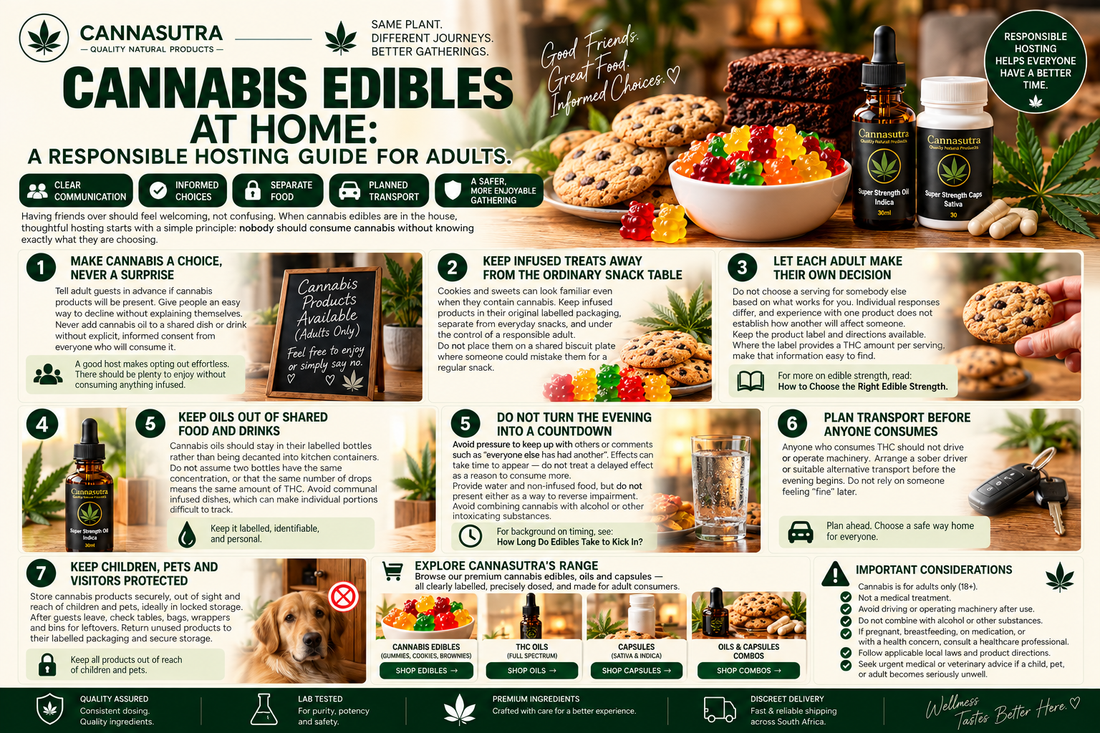 Cannabis Edibles at Home: A Responsible Hosting Guide for Adults