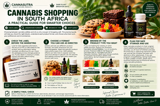 Cannabis Shopping in South Africa: A Practical Checklist for Edibles and Oils