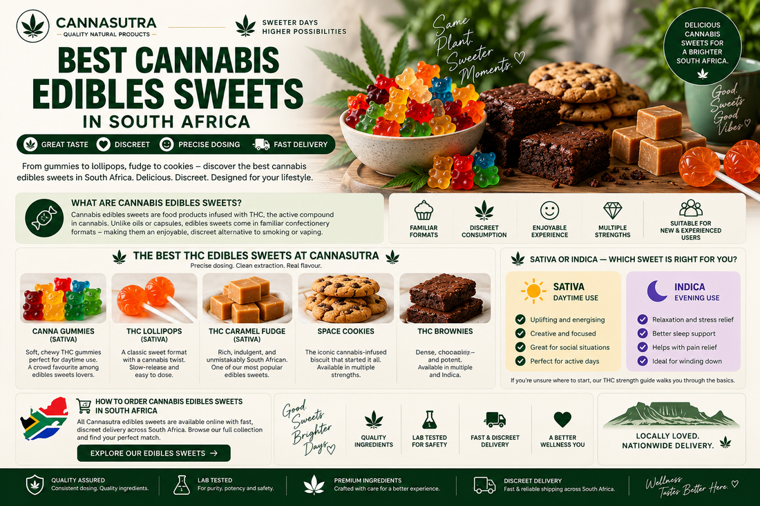 Best Cannabis Edibles Sweets in South Africa