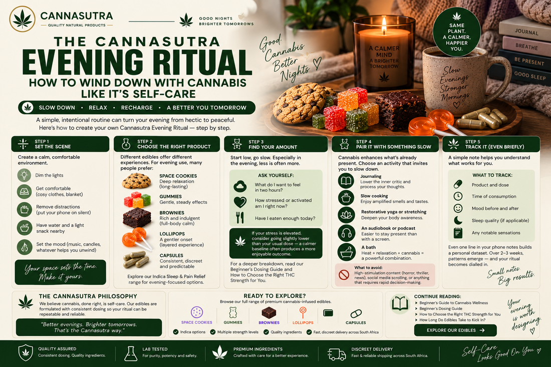 The Cannasutra Evening Ritual: How to Wind Down With Cannabis Like It's Self-Care