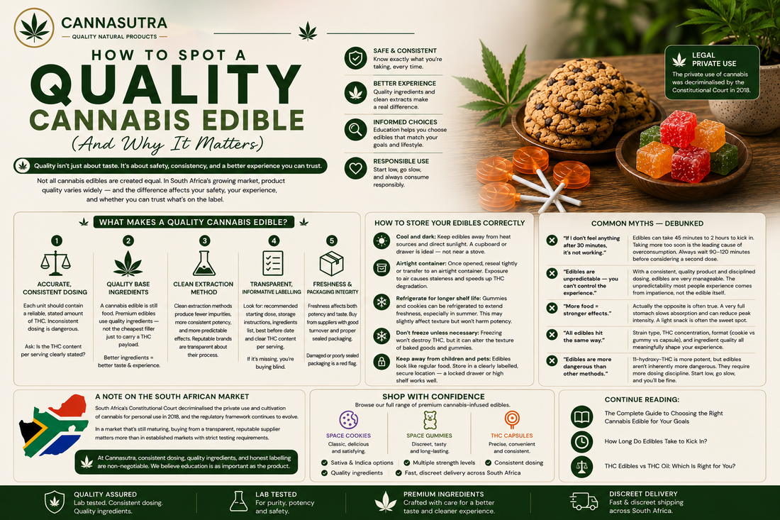 How to Spot a Quality Cannabis Edible (And Why It Matters)