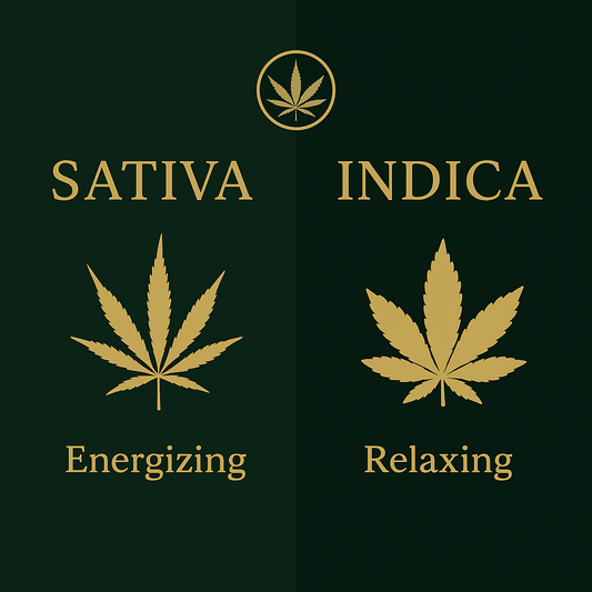 Sativa vs Indica THC oil and edibles