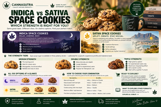 Indica vs Sativa Space Cookies: Which Strength Is Right for You?