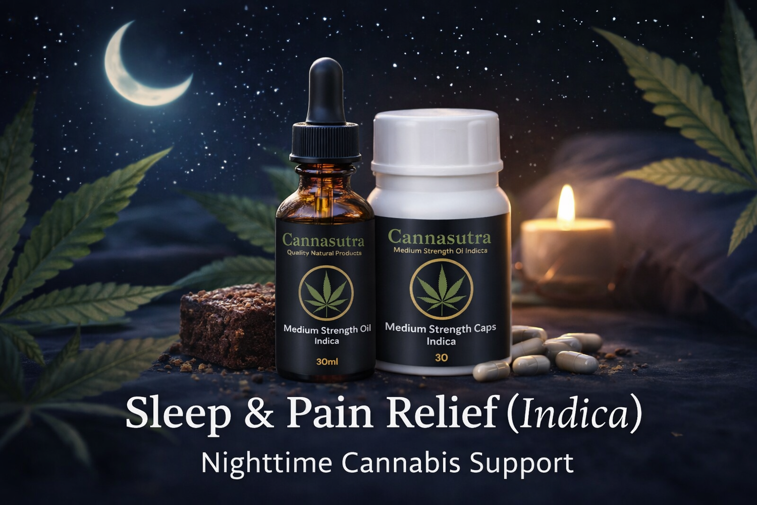 Sleep & Pain Relief Support (Indica)