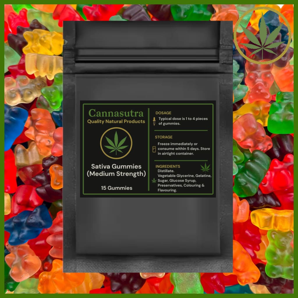 Delicious Sativa THC Gummies