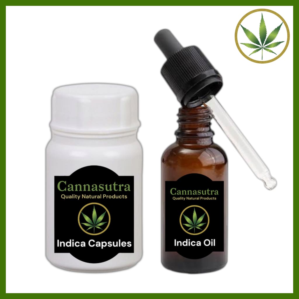 THC Oil & Capsule Indica Combo 7