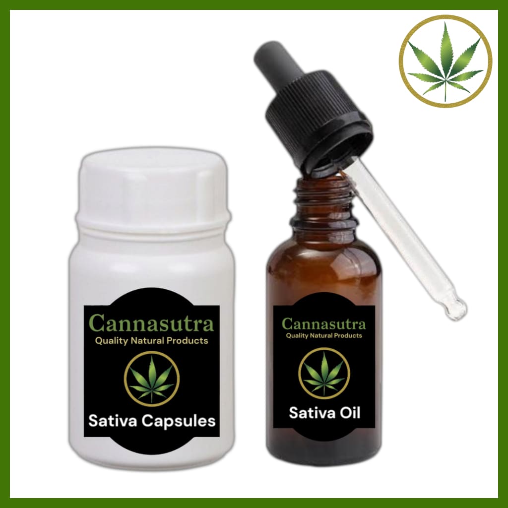 THC Oil & Capsule Sativa 60mg