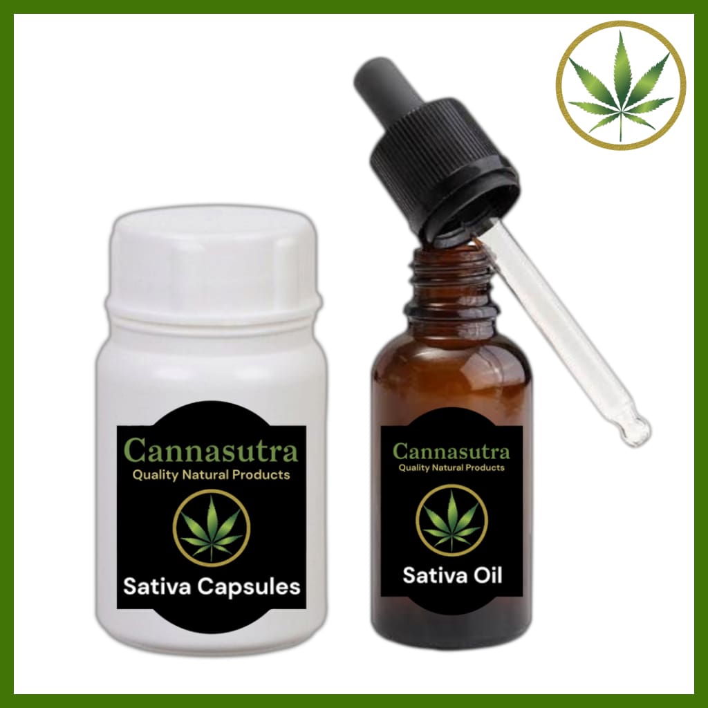 THC Oil & Capsule Sativa Combo 6