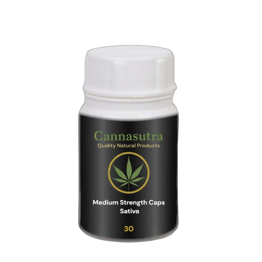 Medium Strength Sativa + Indica THC Capsules