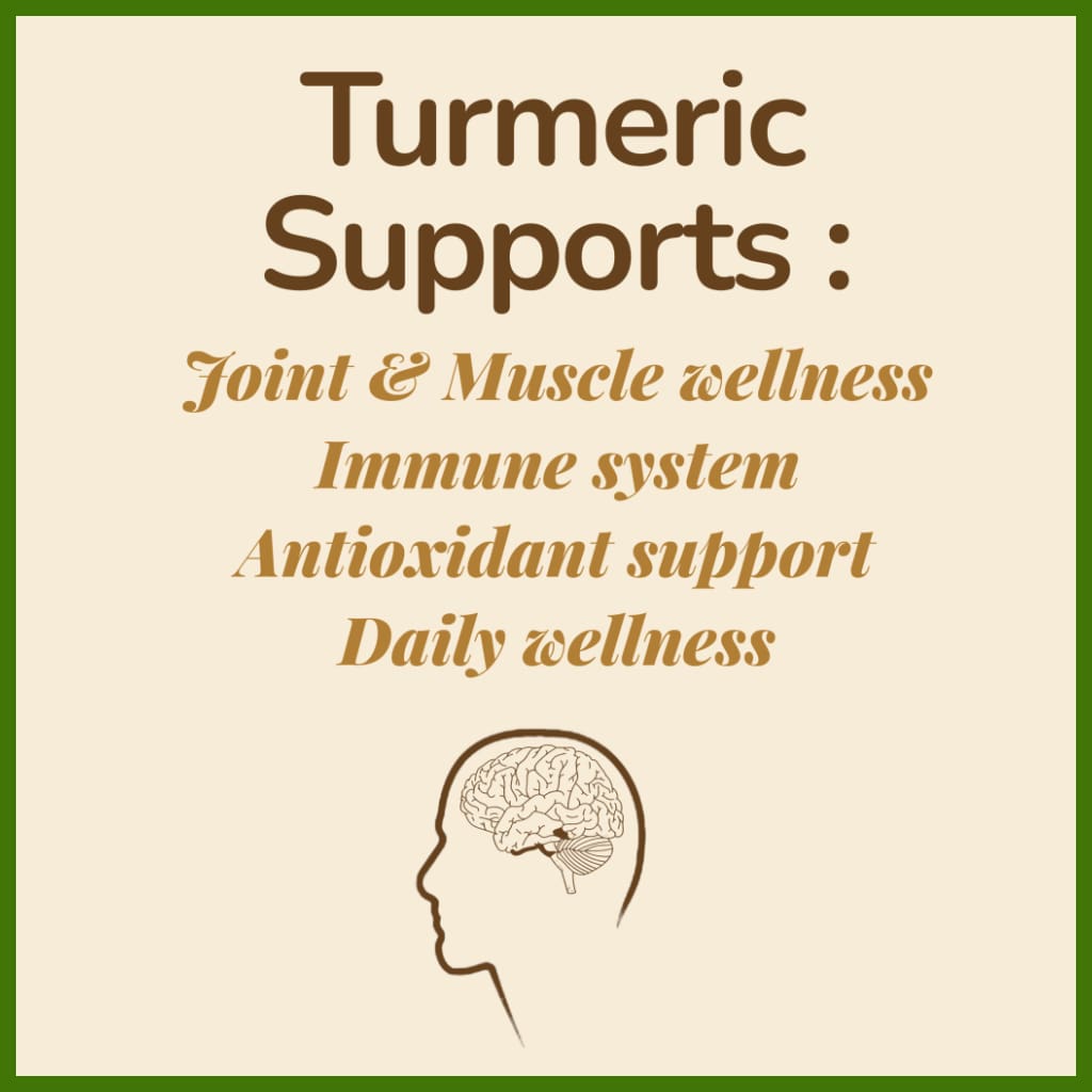 Organic Turmeric (1500mg)
