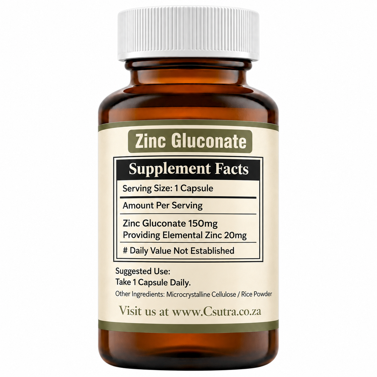 Zinc Gluconate 150mg