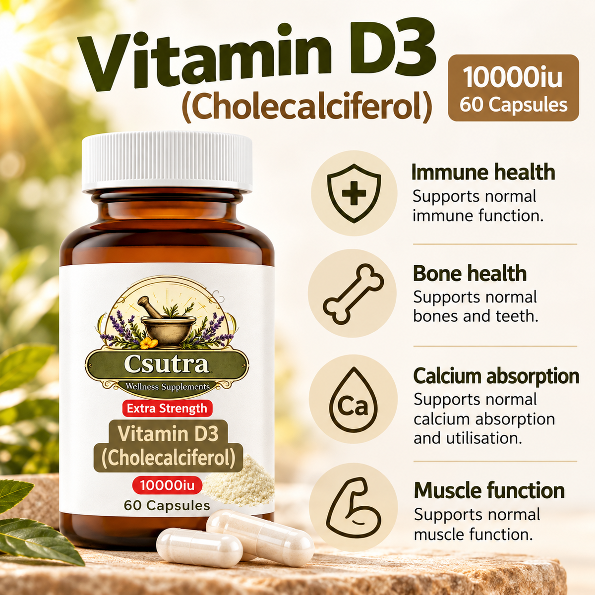 Vitamin D3 (10000iu)