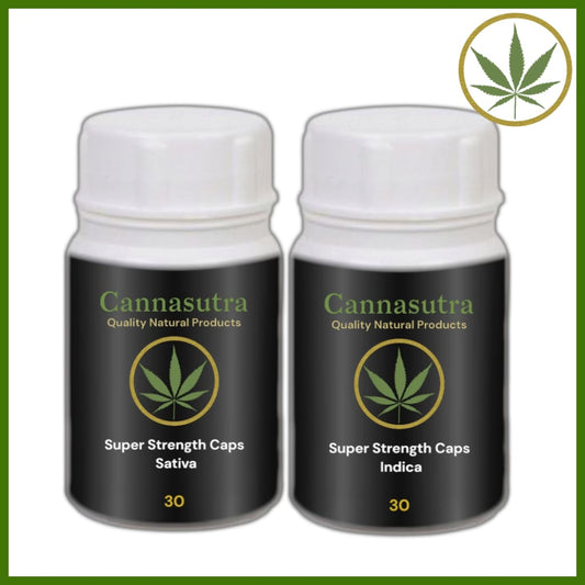 Sativa amd Indica Super Strength Capsule Combo