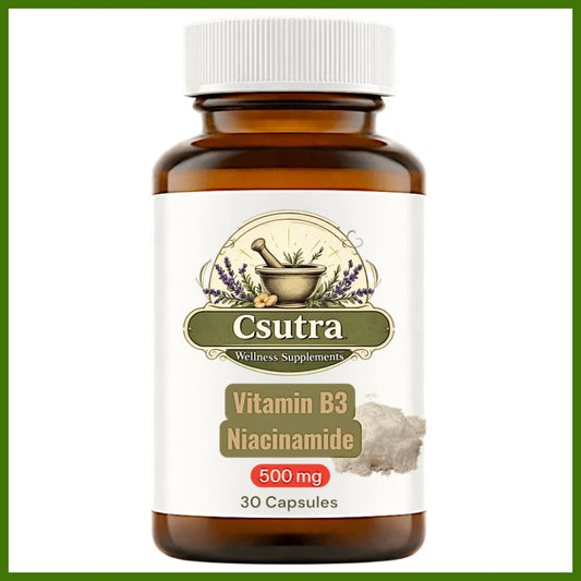 Vitamin B3 (Niacinamide) 30 Capsules (1 month’s supply)